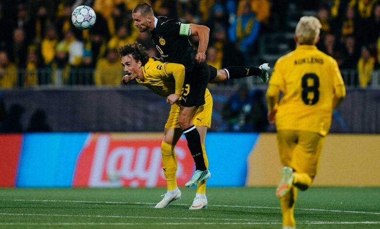 دورتموند يسقط أمام بودو غليمت بهدف ويؤجل رد فعله إلى النهاية