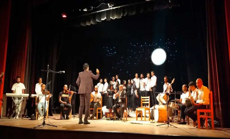 صورة أرشيفية لعرض موسيقي بقصر ثقافة السويس