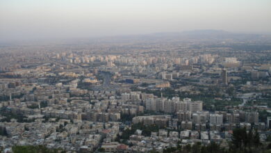 منظر عام لدمشق في صورة أرشيفية من عام 2007