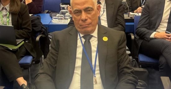 النائب العام المستشار محمد شوقي خلال مشاركته في مؤتمر فيينا