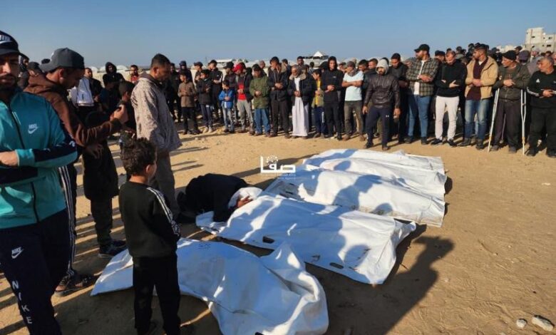 تشييع شهداء في قطاع غزة في صورة أرشيفية