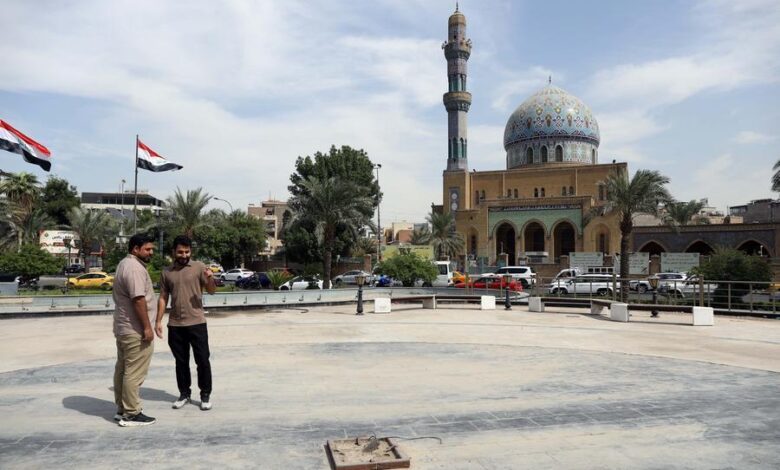 ساحة الفردوس في بغداد يوم 30 سبتمبر 2026؛ صورة توضيحية.