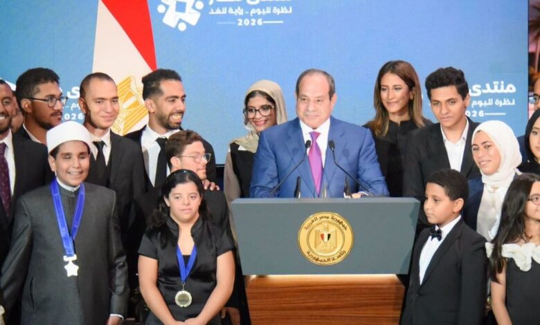 الرئيس عبد الفتاح السيسي خلال فعاليات ختام منتدى مصر 2026