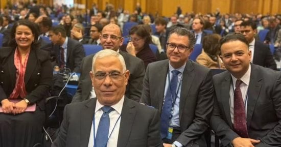 النائب العام المصري في اجتماع رسمي