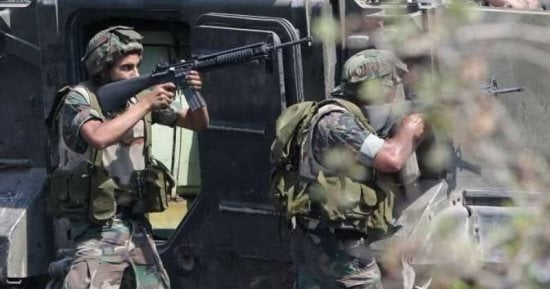 عناصر من الجيش اللبناني في صورة مرتبطة بدعم المؤسسات الأمنية