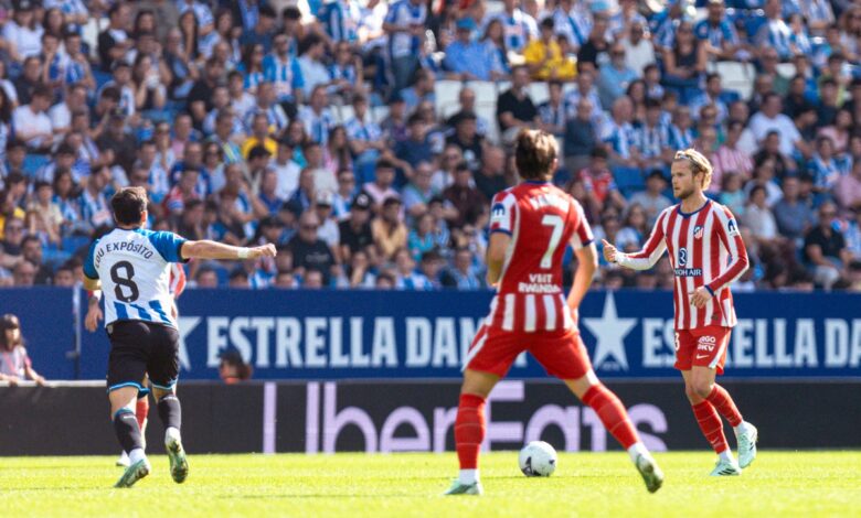 باينا يحسم فوز أتلتيكو مدريد على إسبانيول بهدف في الدقيقة 90