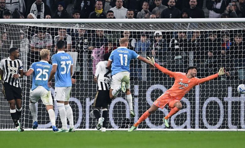 يوفنتوس يسقط بثلاثية أمام لاتسيو على أرضه في الدوري الإيطالي